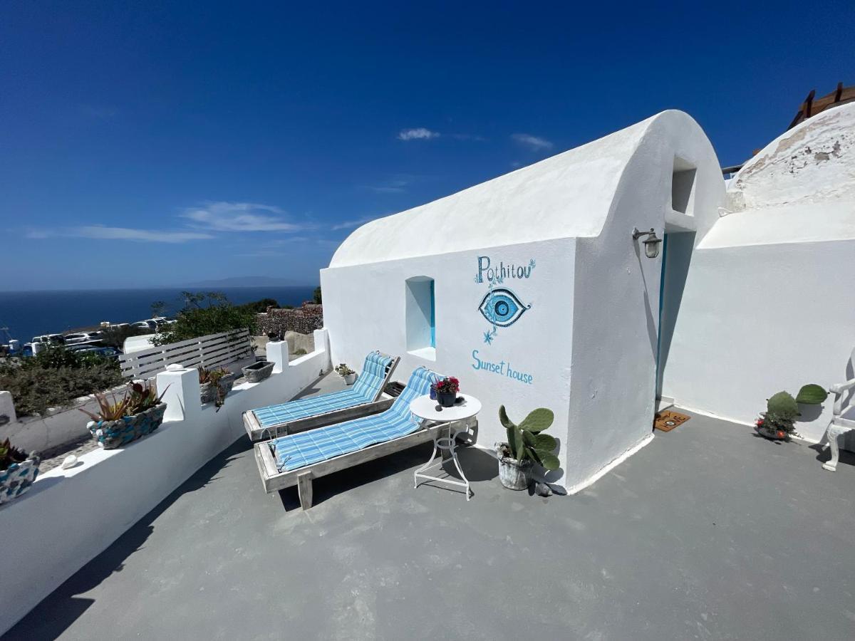 Вілла Oia Sunset House Pothitou Екстер'єр фото
