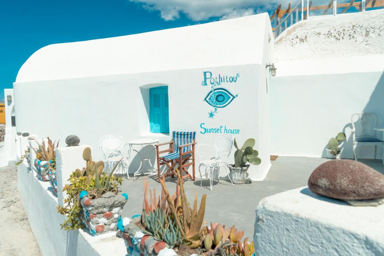 Вілла Oia Sunset House Pothitou Екстер'єр фото
