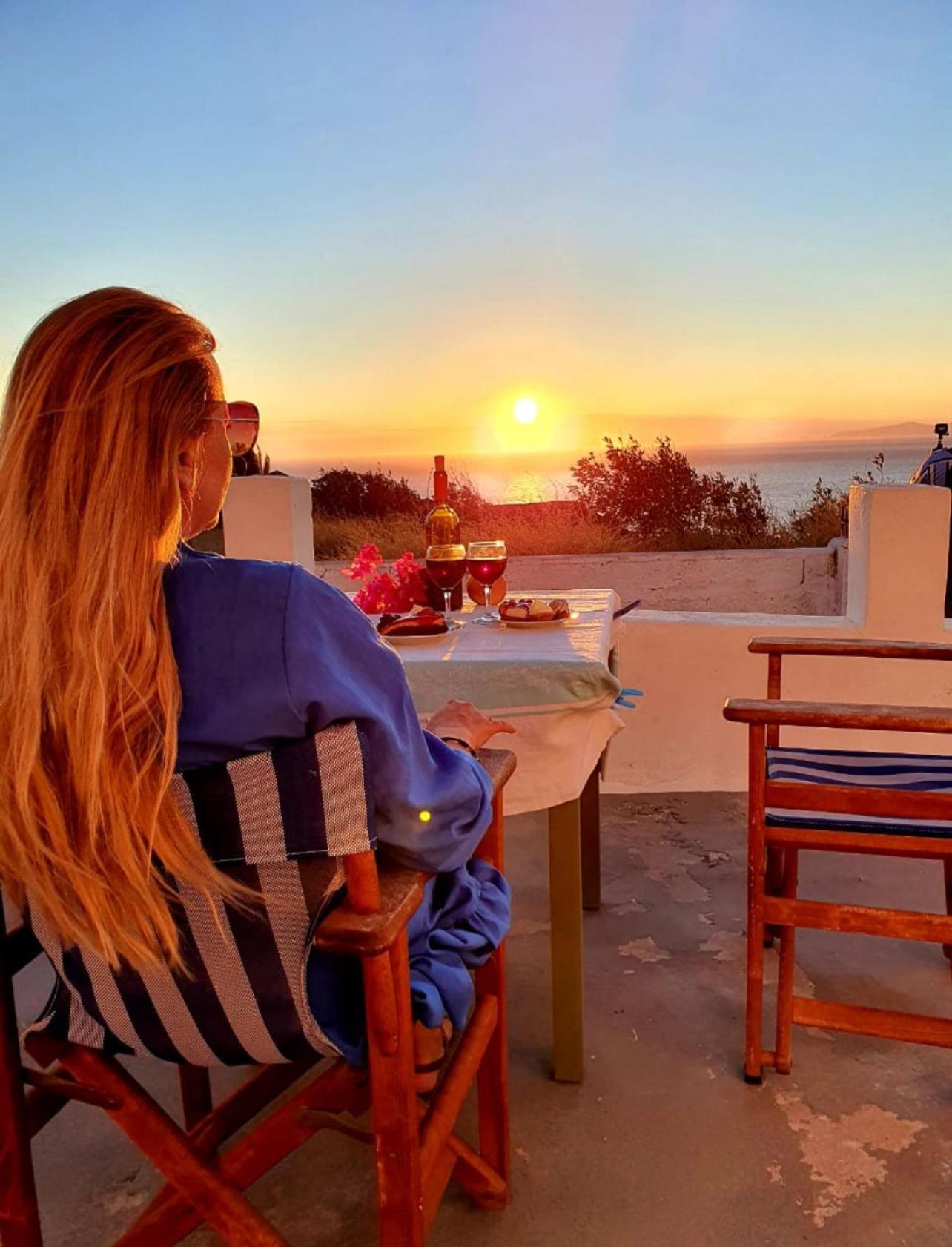Вілла Oia Sunset House Pothitou Екстер'єр фото