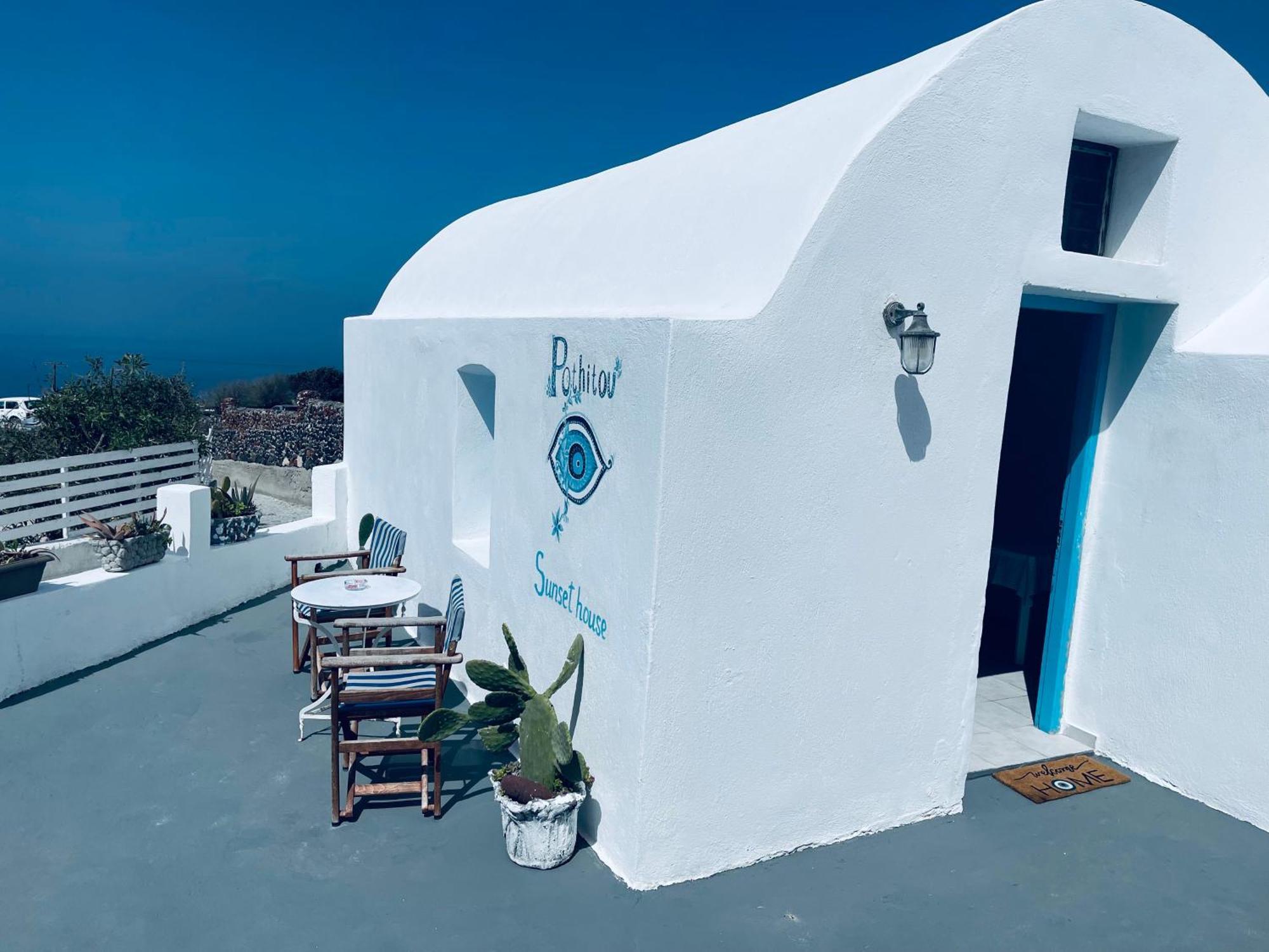 Вілла Oia Sunset House Pothitou Екстер'єр фото
